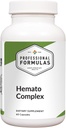 Profesyonel Formulaler Hemato Kompleksi – Liver & Spleen Glandular, Iron, B Vitaminleri, Folate & Astragalus – Red Blood Hücre Formasyon & Enerji – 60 Capsules