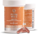 Flora Vita C Probiyotik & Antioxy, Liposomal Pureway C, Immune Support, Collagen ATM Plus Digestive & Gut Support for Women & Men - Lactobacillus and 12 Registered Probiyotiks - 30 Day Supply