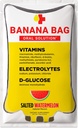 Banana Bag Oral Çözüm Paketleri - Salted Watermelon 15pk | Elektrolitlerin Yenilenmesi, C vitamini ve B-Complex for Hydration and Energy. Rahat, Easy-to-Mix ve Daily Use için mükemmel.