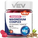 VEV Kompleksi DeepCalm 14-in-1 Gummies – Ashwagandha, L-Theanine, D3 & çinko – Cortisol Supplements for Women – 90 Nodrew Sugar Vegan Magnezyum Glycinate Kompleksi Gummies