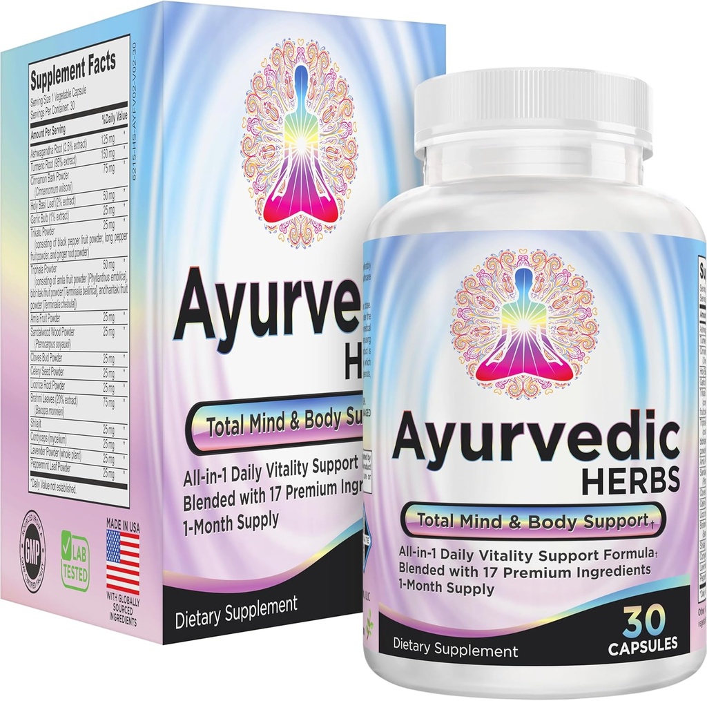 AYURVEDIC βότανα (All-in-1) συμπλήρωμα Blend 