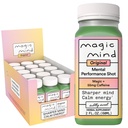 Magic Mind Energy And Focus Drink Shots - Stres Relieving, No Jitters, Ashwagandha, Vitamin B12, C, Matcha Green Tea, Fonksiyonel Mushrooms - 2 FL Oz (15 Pack)