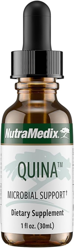 NutraMedix Quina Herbal Extract - Daily Immune Support Supplement - Υγρά Ζιζανιακά Συμπληρώματα για Υγεία & Ανοσία - Φλοιός Δέντρου Calisaya που πηγάζει στο Περού (1oz / 30ml)