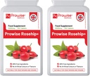 Rosehip Health+ (Pack of 2) 5000 mg 120 Tablet - İngiltere Üretildi Garantili Kalite - Prowise Health tarafından Vegetarians & Vegans için uygun