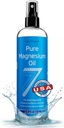 Seven Minerals Pure Magnezyum Oil Spray, Big 12oz, USP Grade, Ekstra Kuvvet, Ayaklar için, Uyku, Kas Ağrı & Cramps - ABD'de Mined
