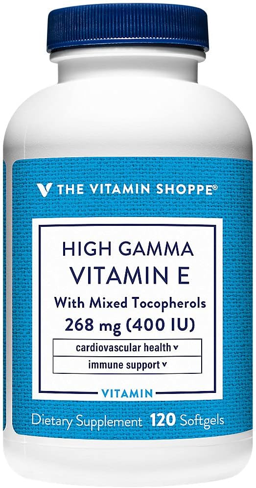 Yüksek Gamma Vitamini E - Immune & Cardiovascular Sağlık - 400 IU (120 Softgels)