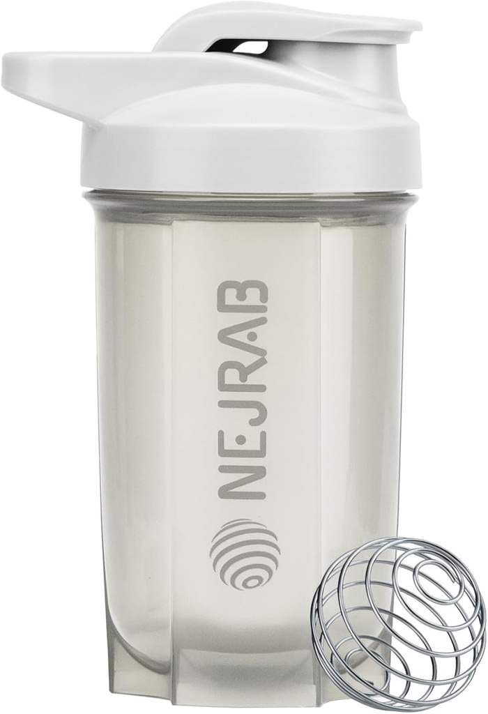 Protein Shaker Şişe - Kahve, protein Toz için Mükemmel - 16 Oz - Mutfak için Mixer topu - Protein Shakes için Shaker Cups.