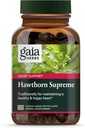 Gaia Herbs Hawthorn Supreme - Hawthorn Berry συμπλήρωμα - με βότανα παραδοσιακά χρησιμοποιείται για την υποστήριξη της υγείας της καρδιάς* - 120 Vegan υγρό Phyto-Capsules (60-Day Supply)