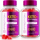NutraRize ( 2 Proton Keto + ACV Gummies Advanced Kilo Health 1000 MG, maksimum Güçlü Tamam, Proton Keto Gummy, Gomitas Yorumlar (120 Gummies)