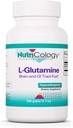 Nutricology L-Glutamine Toz - Erkekler ve Kadınlar için Gut Health, Free Form Platinum Acid, Pure, 4.7g Supplement - 7.1 Ounce