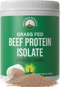 Grass Fed Beef Protein Powder - Λακτόζη Δωρεάν Great Tasting Beef Protein Isolate. Ολοκληρωμένο συμπλήρωμα μη γαλακτοκομικών παλαιών σαρκοφάγων με βάση τα ζώα για το Prime Muscle Building. Δεν έχει ορό γάλακτος. Σοκολάτα Γεύση