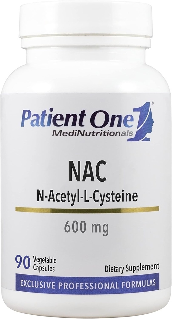 Hasta One NAC (N-Acetyl Cysteine) 600 mg | Destek Immune, Respiratory ve Liver Health* | 90 Capsules