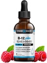 B12 Plus Sıvı Vitamin B Kompleksi Tamam - B Kompleks Vitamin Tamam - 2 Ay Supply - Enerji Desteği Tamam - Vegan - Non-GMO - Gluten Free - 2 Fl Oz