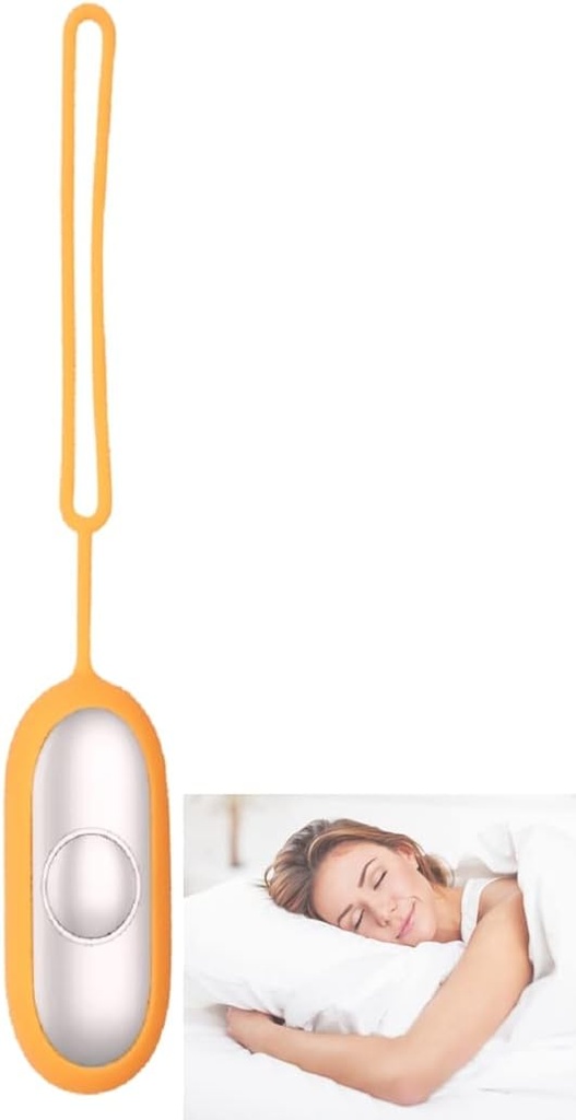 Uyku Aid Instrument - Hand Held Ergonomi Uykuyu Geliştirmek için Uyku Asistanı Makinesi, Parlak Sarı