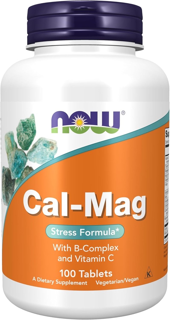 Şimdi Tamamlar, Cal-Mag Stres Formula B-Complex ve C, 100 Tabletler ile Formula