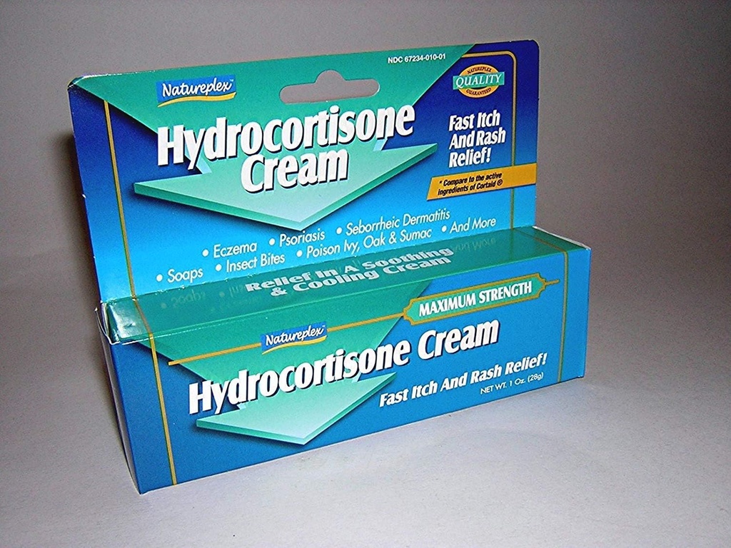 Natureplex Hydrocortisone Cream - Καθαρή Wt. 1 oz