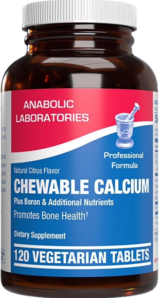 Kadınlar için Chewable Food Supplement - Klinik Bone Supplement with Chewable Food with Vitamin D Magnezyum and Boron Kompleksi for Bone Health & Strength Support - Made in the USA - 30 Services