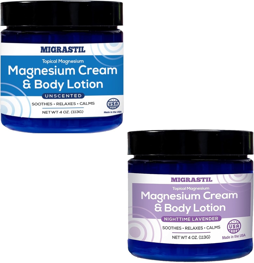 Topical Magnezyum Cream & Lavender Magnezyum Krem Paket