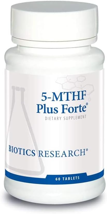 Biotics Research 5-MTHF Plus Forte - Beyin Sağlığı Calm Rahatladı Mood ve Serotonin Production 60 Capsules