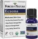 Δυνάμεις της Φύσης Eczema Control, Sensitive, Dry and Ichy Skin Relief, Steroid-Free Skin Care for Flare-Ups, Eczema Θεραπεία για Ενήλικες, Βιολογική Ομοιοπαθητική Ιατρική, Γρήγορη Δράση, 11ml (0,37 fl oz)