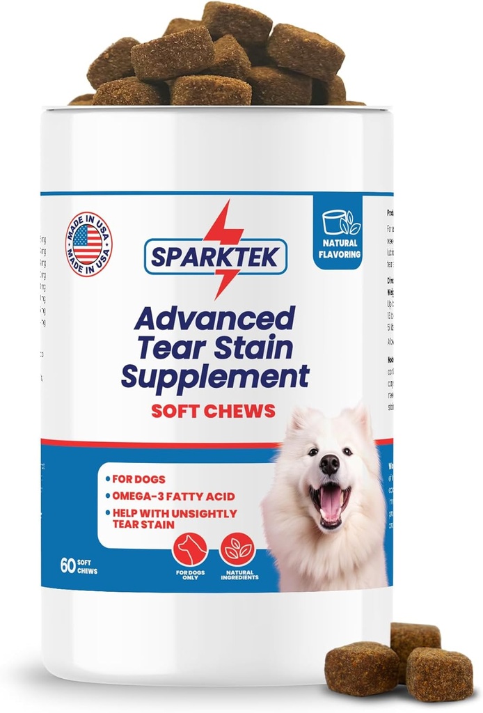 Tear Stain Yumuşak Destekler Köpekler Göz Bakım Lutein Omega-6 Omega-3 Cranberry Extract Helps Eliminate Tear Stains Lanees ve Supports Immune System from Allergies