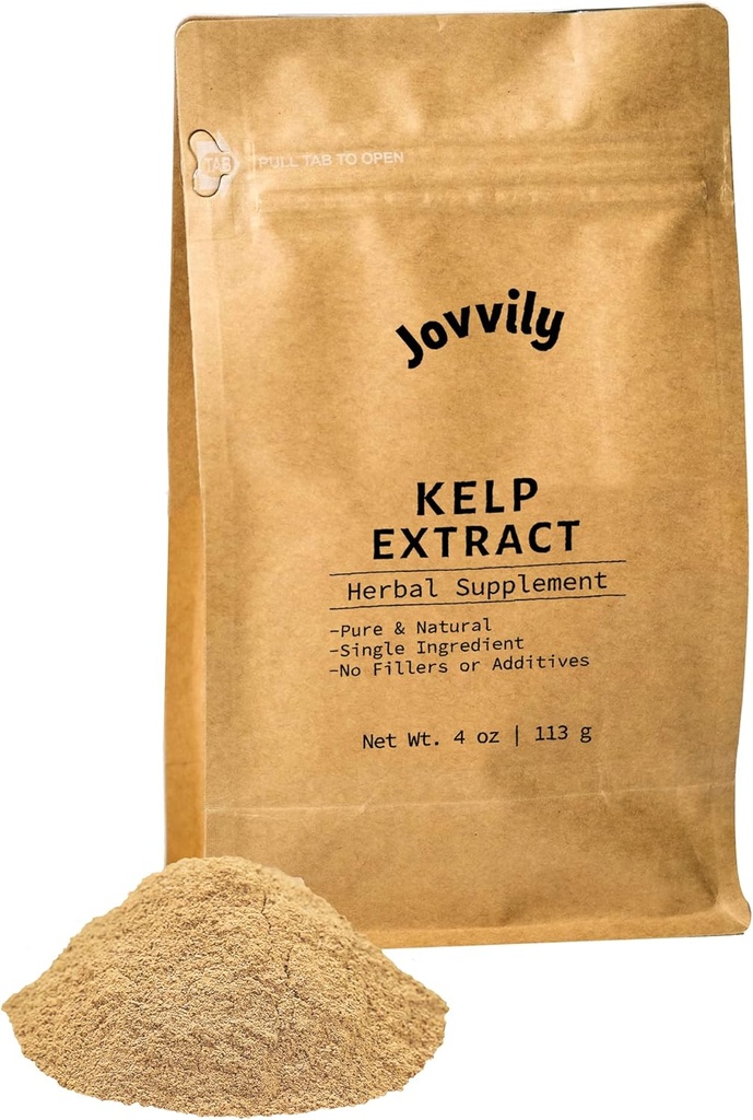 Kelp Extract Toz - 4 oz - Superfood - Hayır Katkıları - Her zaman Saf