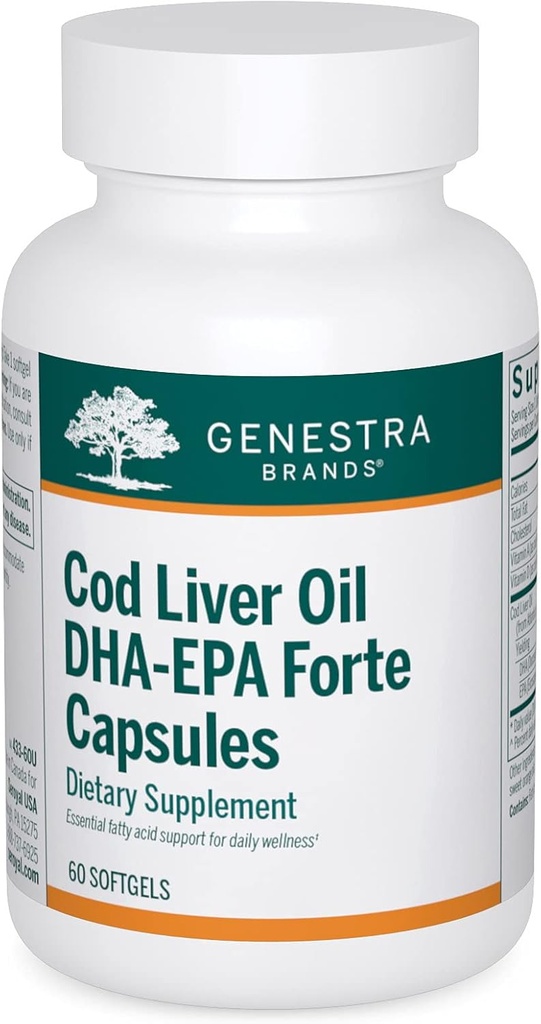 Genestra Brands Cod Liver Oil DHA-EPA Forte Capsules 