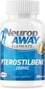 NöropAWAY Elements Pterostilbene (60 250 mg Acid Capsules Per Şişe)
