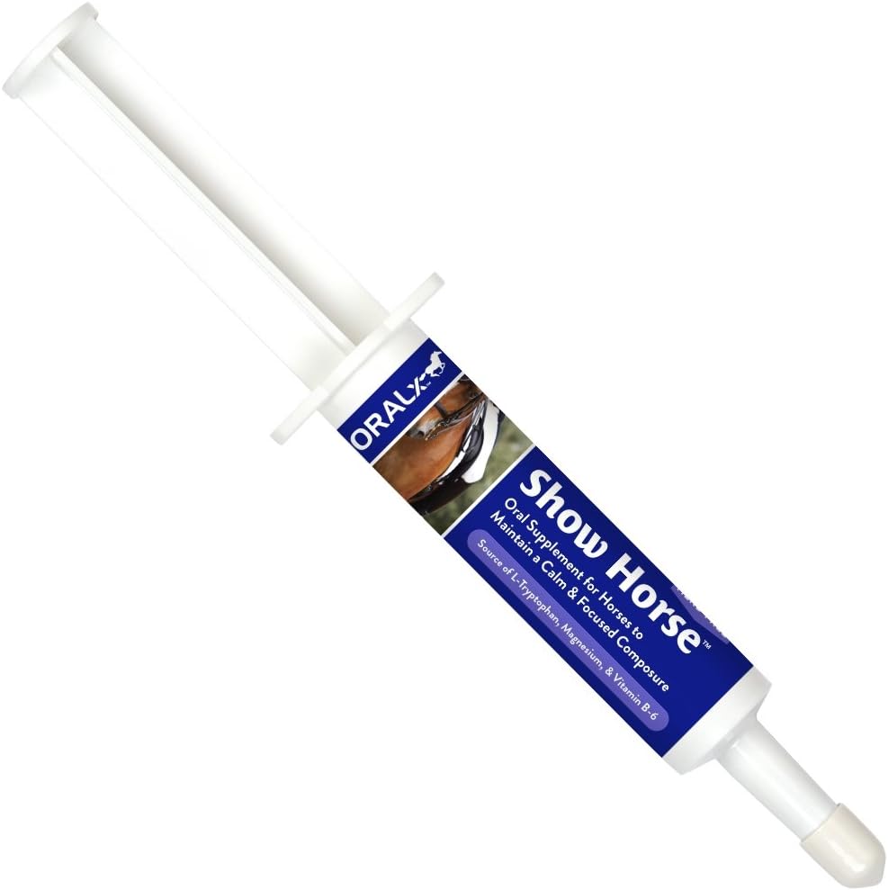 At göster. Atlar için Herb-Free Calming Paste. L-Tryptophan, Vitaminler ve Mineraller Calm'i korumak için, Olaylar ve Ulaşım sırasında yoğunlaştı. Easy-Dose triggere. 1.2 Oz. USA-Made.