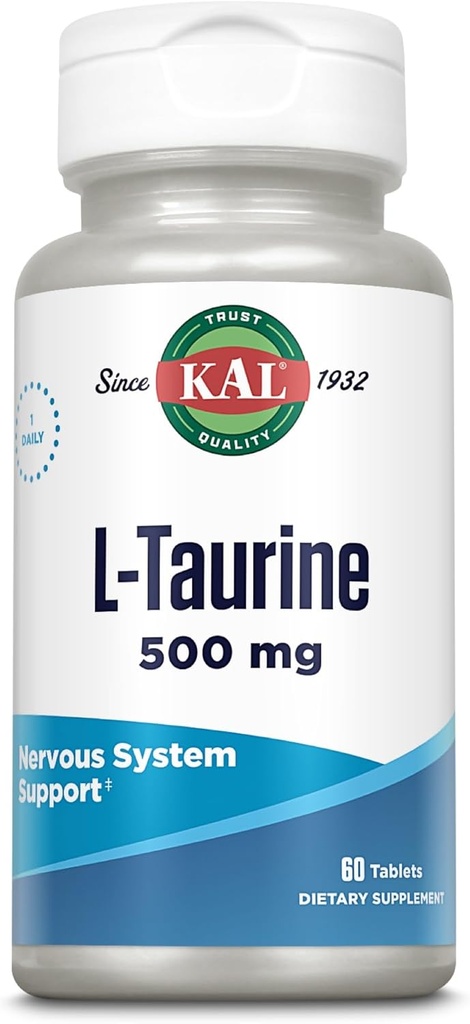 Kal 500 Mg L-Taurine Tabletleri, 60 Kont