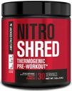Jacked Factory NITROSURGE Shred Pre Workout Supplement - Energy Branson, Instant Strength Gains, Sharp Focus, Güçlü Pumps - Nitrik Çimento ATM & PreWorkout Toz - 30Sv, Meyve
