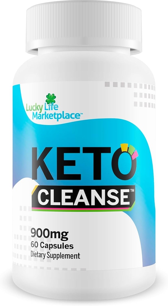 Keto Cleanse - En İyi Doğal Keto Cleanse Supplement - Destek Enflammation & Bloating - Full Body Cleanse, Liver Cleanse, Colon Cleanse - Aid Energy Levels - Help Cleanse & Detox