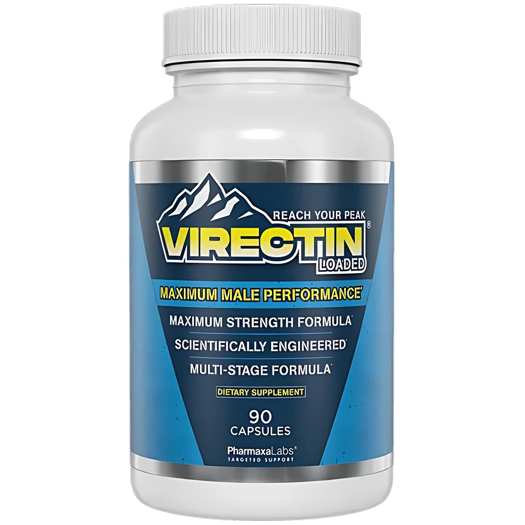 Virectin Loaded Diyetary Supplement (90 Cap) 1 Pack