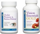 Premium Eye Health Sche, Vizyon Essentials Gold'u içerir, 40 Mg of Lutein, Sağlıklı Görsel Fonksiyonlar ve Ocular Basınç ve Retina Savunması Sağlıklı Intraoküler Baskı Seviyelerini Desteklemek için