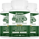 1000MG Liposomal Luteolin, maksimum Aborpsiyon, Potent Luteolin Supplement 180 Capsules
