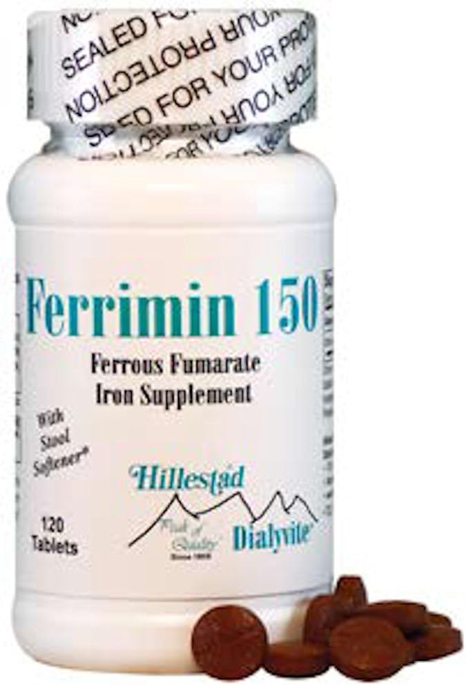 Dialyvite - Ferrous Fumarate - Ferrimin 150-120 Tabletleri (2)