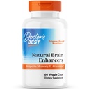 Doctors Best Natural Brain Enhancers with AlphaSize + SerinAid, υποστηρίζει τη μνήμη και την προσοχή, μη GMO, χωρίς γλουτένη, Vegan 60 Veggie Caps