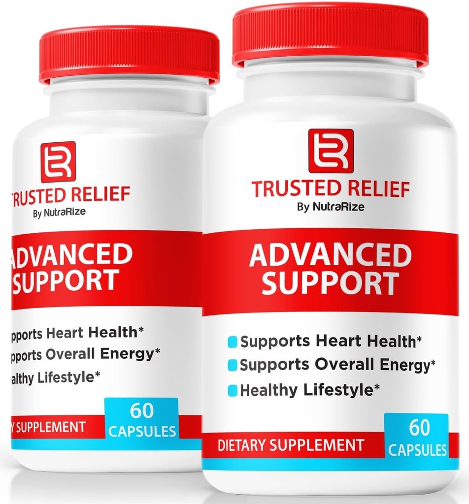 (2 Pack) Trusted Relief Capsules, Resmi TrustedRelief Complete Support Pills, All Natural Formula for Stable Levels & Health Circulation, Premium Supplement Yorumlar (120 Capsules)