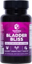Blissder Bliss: Σύνθετη Cranberry συμπλήρωμα & D-Mannose Formula για την ουρική τραχεία υγεία για τις γυναίκες, μη-GMO, χωρίς γλουτένη, Vegan κάψουλες, γρήγορη δράση ανακούφιση & πρόληψη UTI, υποστήριξη της ουροδόχου κύστης, 60 Ct