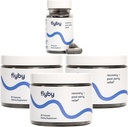 Flyby Recovery Supplement - All The Hang, Without The Over!TM - Süt Butle, C vitamini ile aktif Charcoal ve Apple Cider Vinegar - Pre & Post Cooking Formula