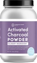 Ultra FINE Coconut Aktif Charcoal Toz - Culinary ve Kozmetik Uygulamaları, Velvety Smooth Texture for Smoothies, Ice Creams, Pastries, Soaps, Ultra Fine For a Soft Ultimate, No Grit!