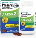PreserVision AREDS 2 Eye Vitamins, #1 Eye Doctor Προτεινόμενη Brand, Lutein και Zeaxanthin συμπλήρωμα με βιταμίνη C, βιταμίνη Ε, Zinc, και χαλκού, 130 Softgels (Minigels)