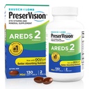 PreserVision AREDS 2 Eye Vitamins, #1 Eye Doktor Önerilen Brand, Lutein ve Zeaxanthin Supplement C, Vitamin E,Zinc ve Copper, 130 Softgels (Minigels)