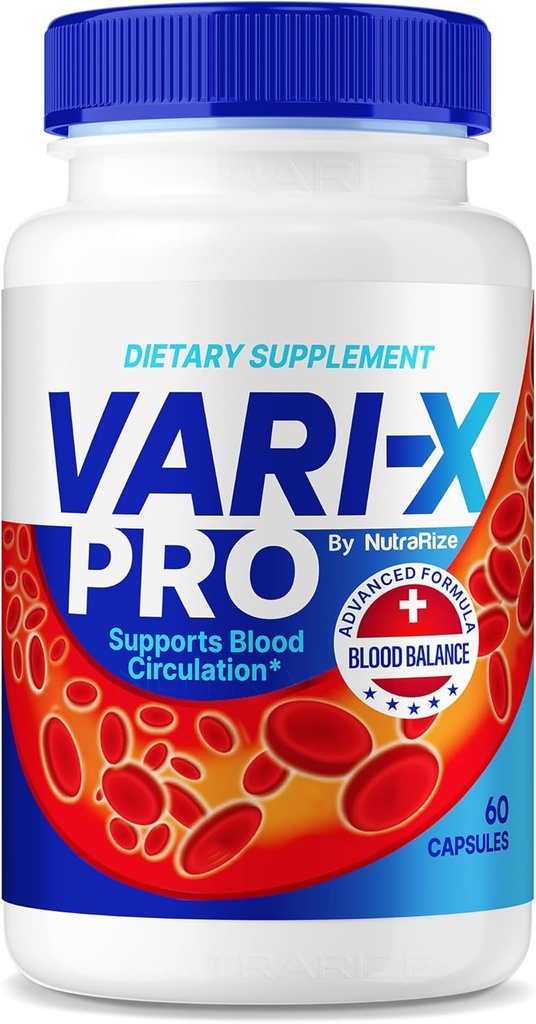 Vari-X Pro, Resmi Kan Desteği Tamam, Tüm Doğal Formula Sağlıklı Seviyeler ve Genel Sağlık, Premium Varix Pro Pills, VariXPro Plus Review (60 Capsules)