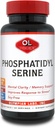 Olympian Labs Phosphatidylserine Kompleksi | 60 Capsules | Sağlıklı Beyin Bilişsel Fonksiyonlu Destekler, Hafızayı Teşvik Ediyor, Focus Brain Activity