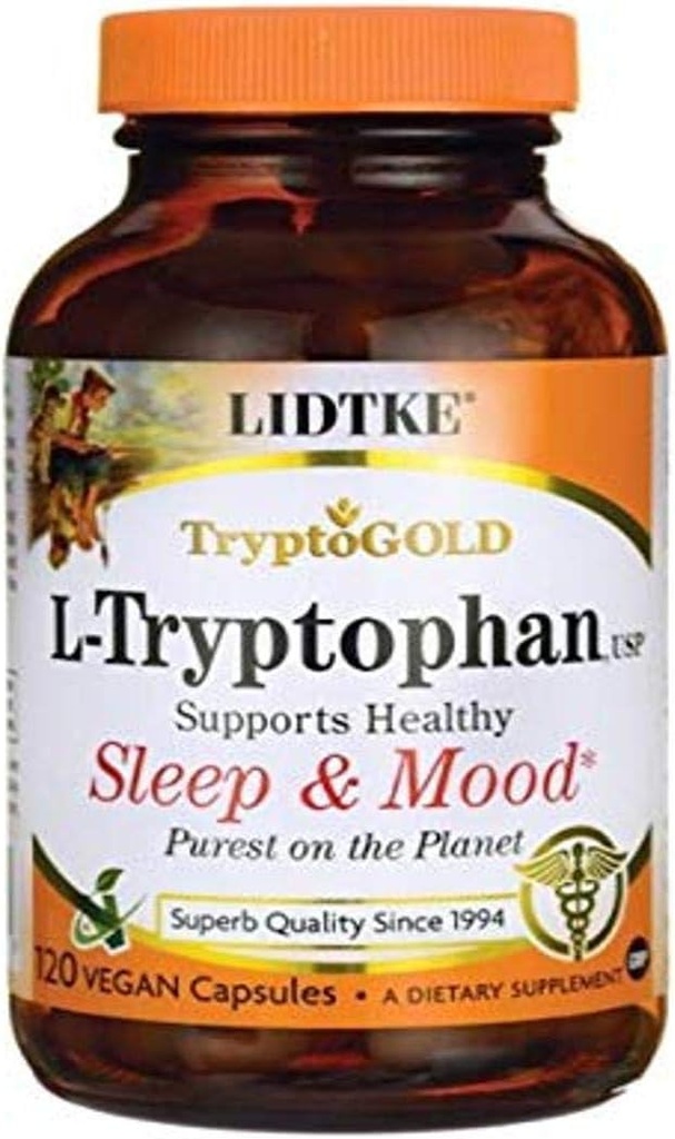 Lidtke Technologies L-Tryptophan Capsules, 120 Kont