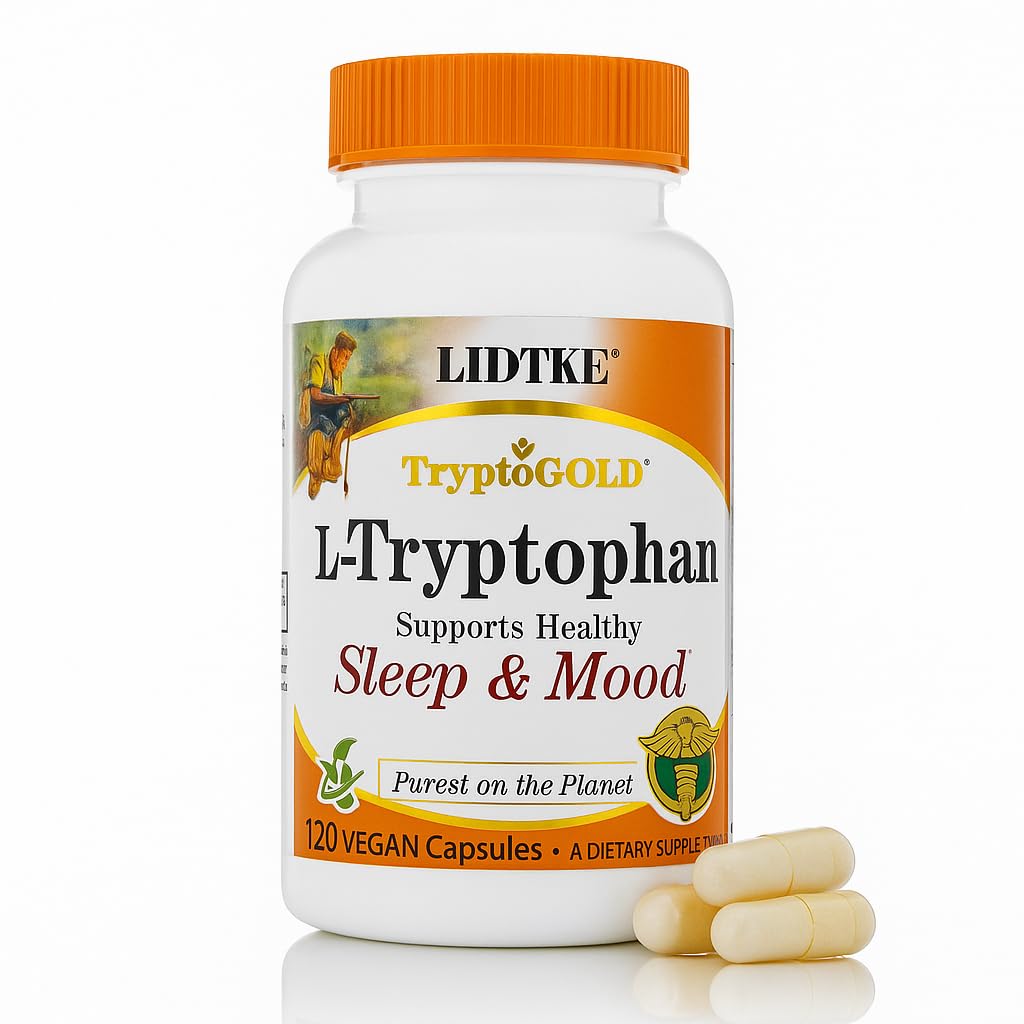 Lidtke Technologies L-Tryptophan Capsules, 120 Kont