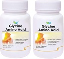 BETT Biotrex Glycine Amino Asit - 60 Veg Capsules - 2 Paket, İyi Sağlığı Teşvik Ediyor