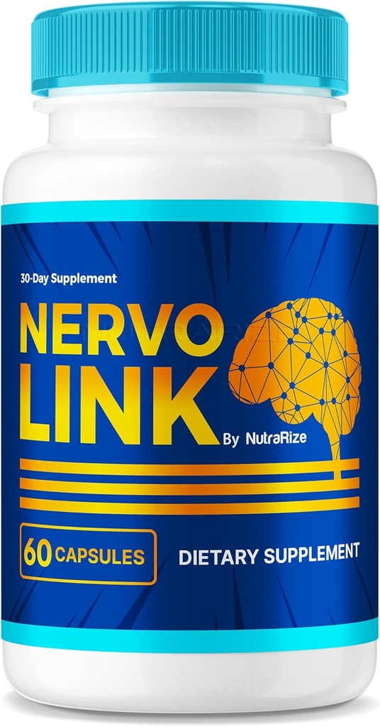 NervoLink – Κάψουλες Καθημερινής Υποστήριξης με Ισορροπημένη Φόρμουλα για Εστίαση, Συναγερμό, και Καθημερινή Αίσθηση, Εύκολα-να-Πάρετε Χάπια για Καθημερινή Ευεξία (60 Κάψουλες)