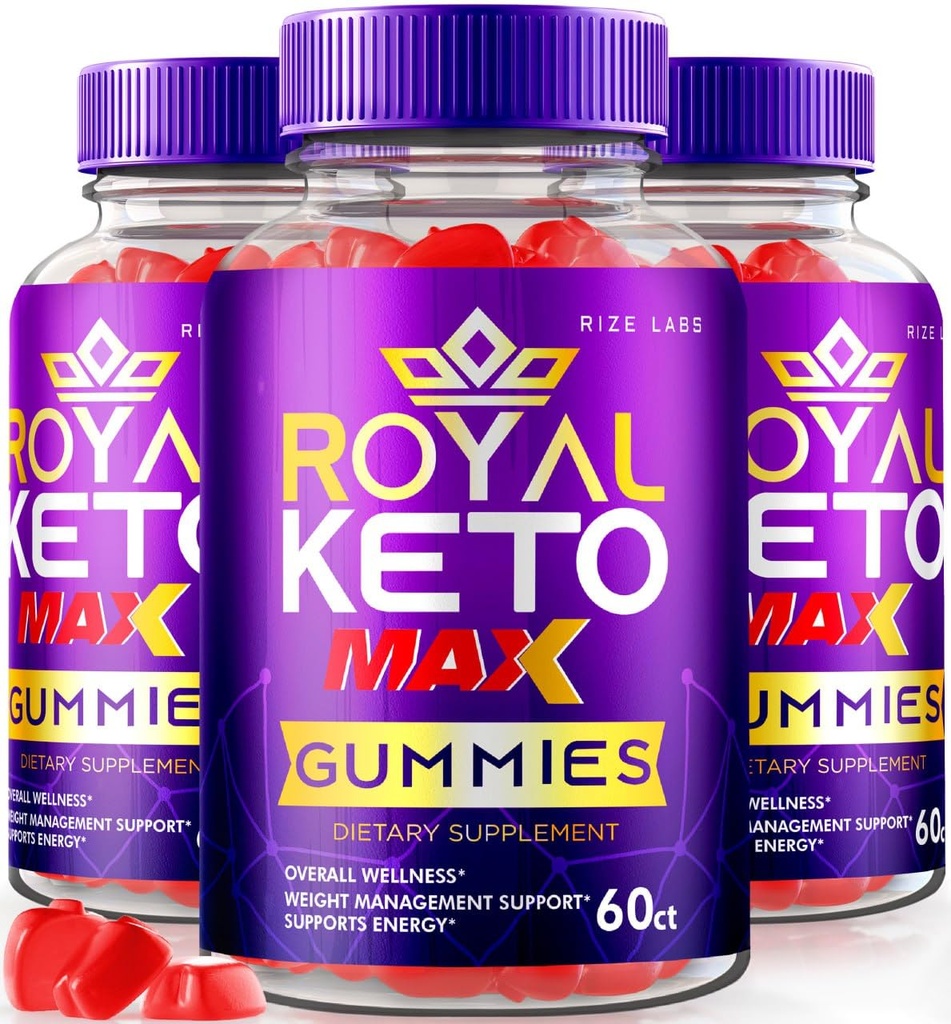 Laboratuvarları Royal Keto ACV Gunmies, Organik, Erkekler ve Kadınlar için Belly Fat Kiloloss Apple Cider Vinegar Ekstra Güçlü - 3 (180 Gummies) Paket